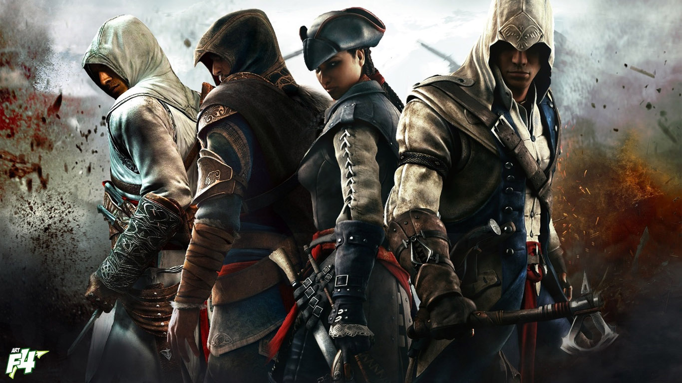 99 Assassins Creed III oboi igry 1366x768 - Ваш фотохостинг в Молдове