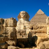 GreatSphinxChephrenPyramidGizaEgypt